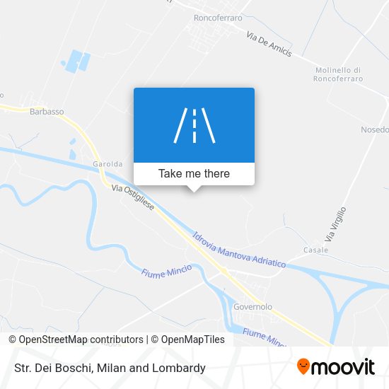 Str. Dei Boschi map
