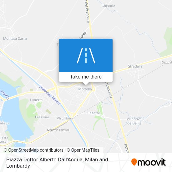 Piazza Dottor Alberto Dall'Acqua map