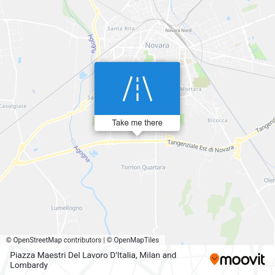 Piazza Maestri Del Lavoro D'Italia map