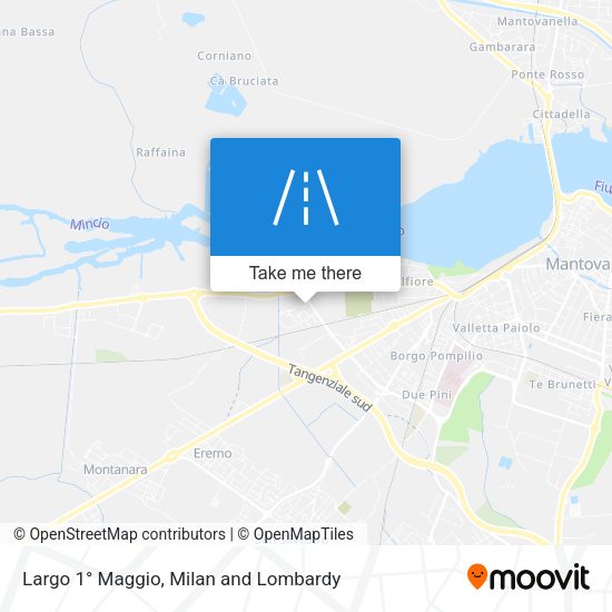 Largo 1° Maggio map