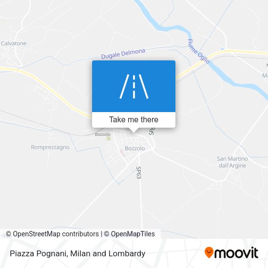 Piazza Pognani map