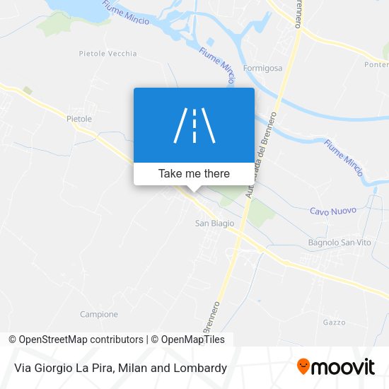 Via Giorgio La Pira map