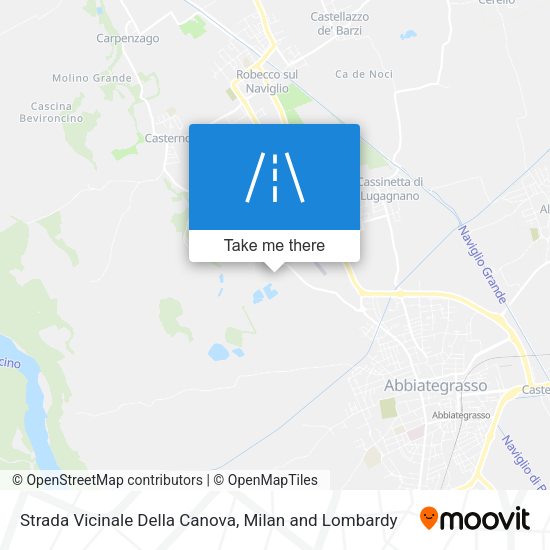 Strada Vicinale Della Canova map