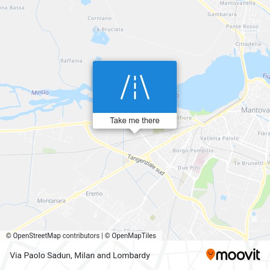 Via Paolo Sadun map