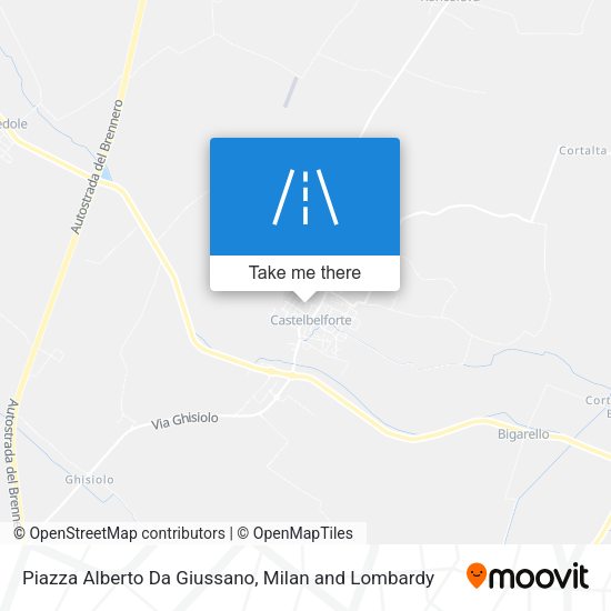 Piazza Alberto Da Giussano map