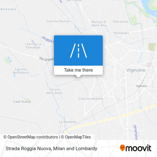 Strada Roggia Nuova map