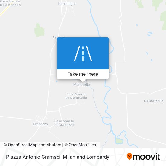 Piazza Antonio Gramsci map