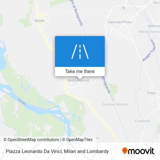 Piazza Leonardo Da Vinci map