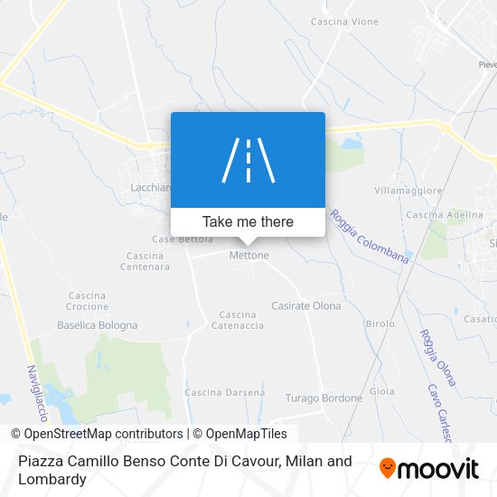 Piazza Camillo Benso Conte Di Cavour map