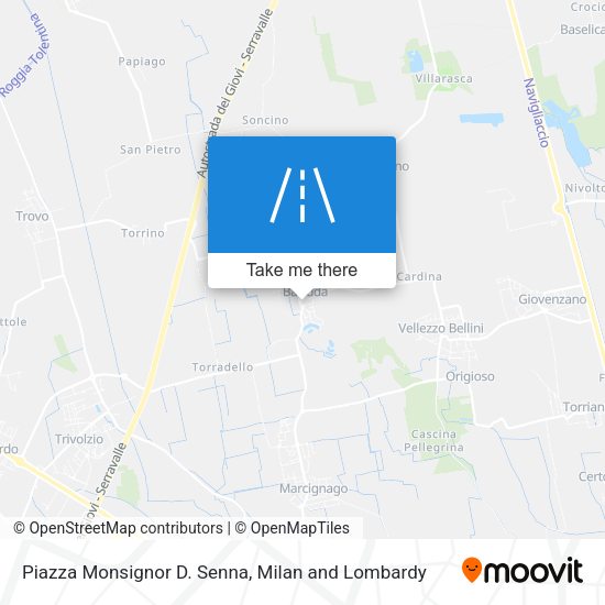 Piazza Monsignor D. Senna map