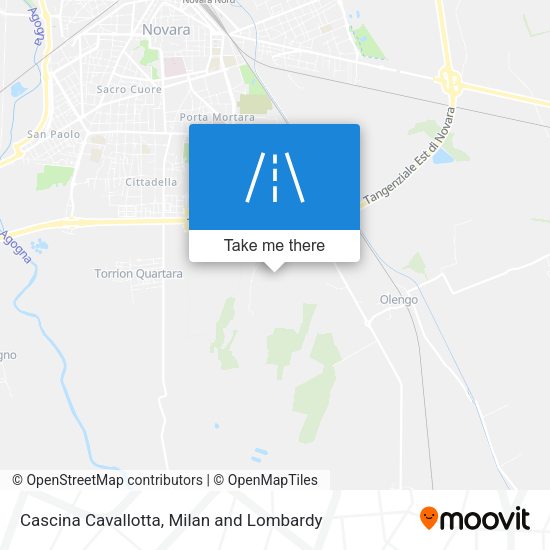 Cascina Cavallotta map