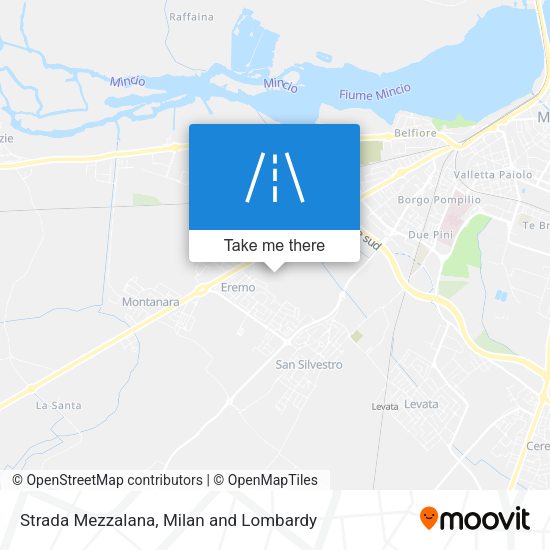 Strada Mezzalana map