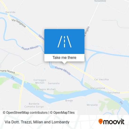 Via Dott. Trazzi map
