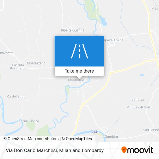 Via Don Carlo Marchesi map