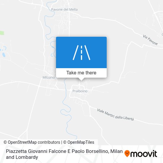 Piazzetta Giovanni Falcone E Paolo Borsellino map