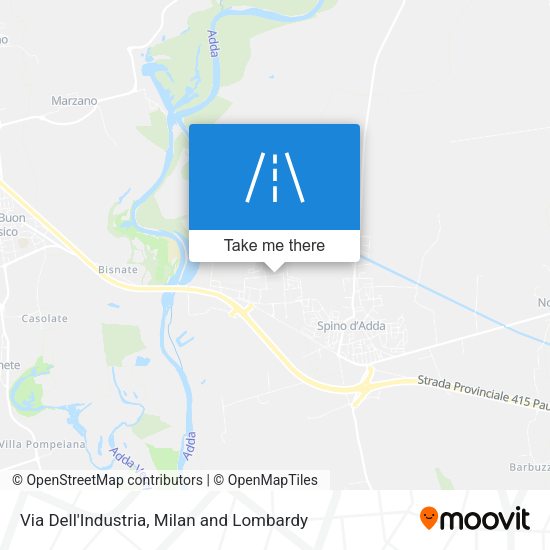Via Dell'Industria map