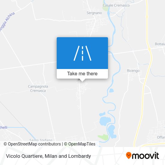 Vicolo Quartiere map