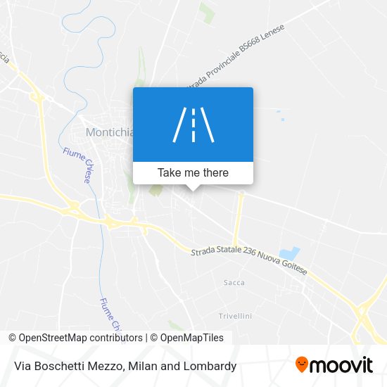 Via Boschetti Mezzo map