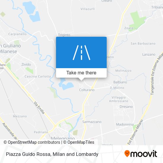 Piazza Guido Rossa map