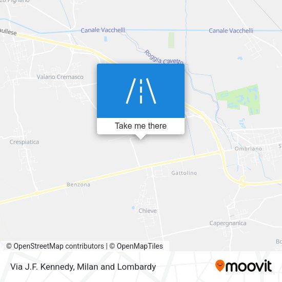 Via J.F. Kennedy map