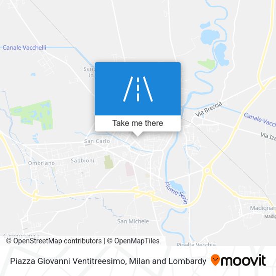 Piazza Giovanni Ventitreesimo map