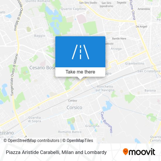 Piazza Aristide Carabelli map