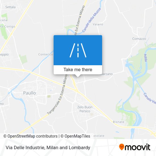 Via Delle Industrie map