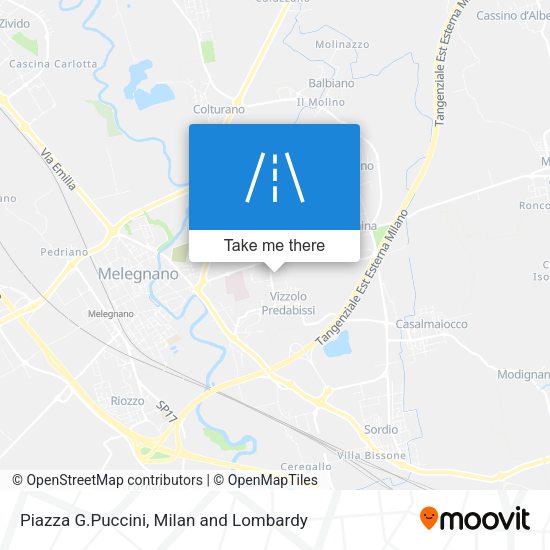 Piazza G.Puccini map