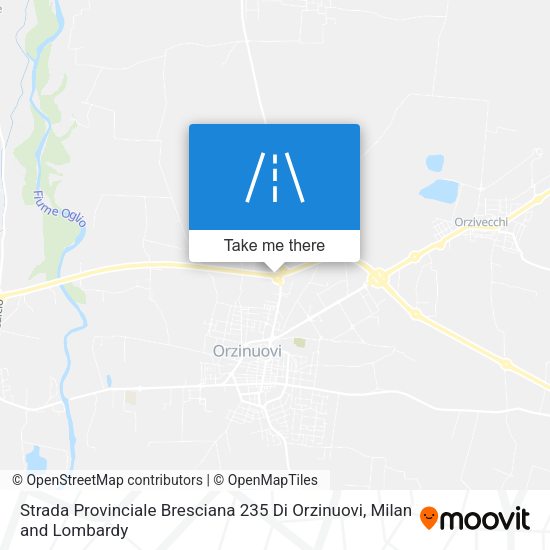 Strada Provinciale Bresciana 235 Di Orzinuovi map