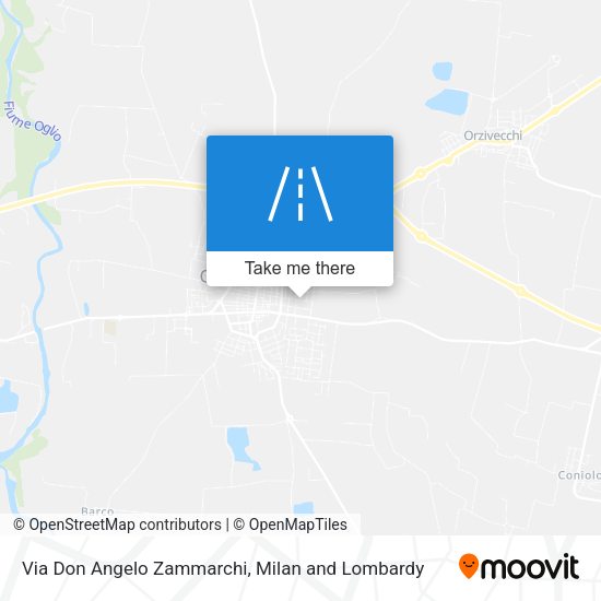 Via Don Angelo Zammarchi map