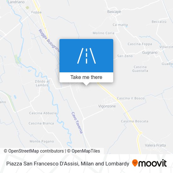 Piazza San Francesco D'Assisi map