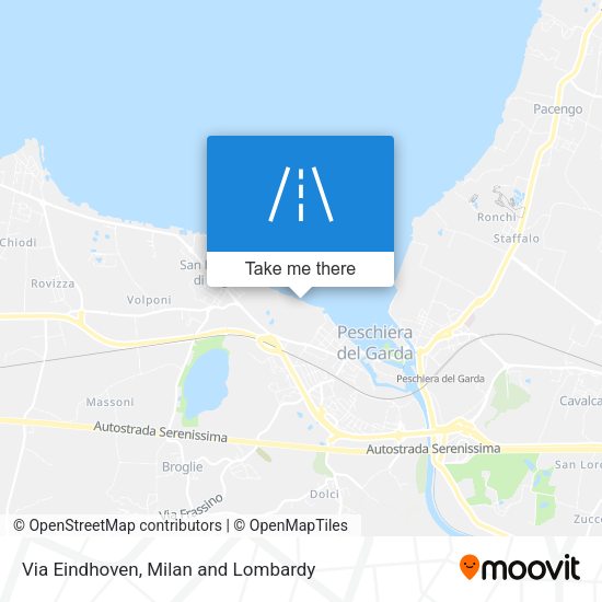 Via Eindhoven map
