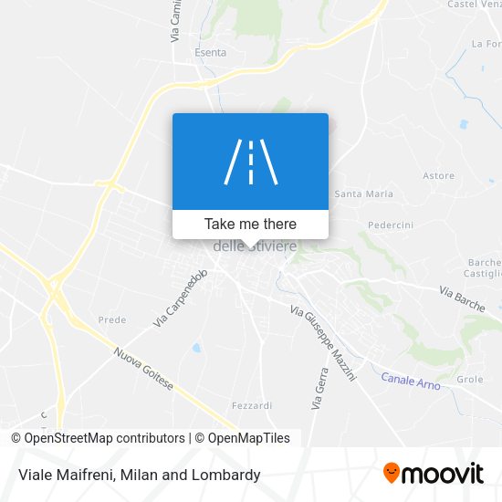 Viale Maifreni map
