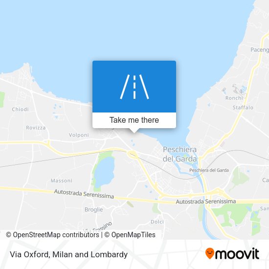 Via Oxford map