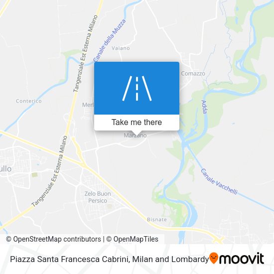 Piazza Santa Francesca Cabrini map