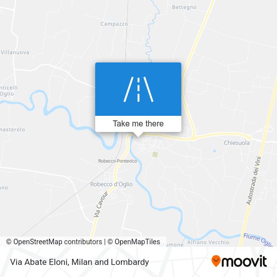 Via Abate Eloni map