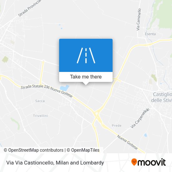 Via Via Castioncello map