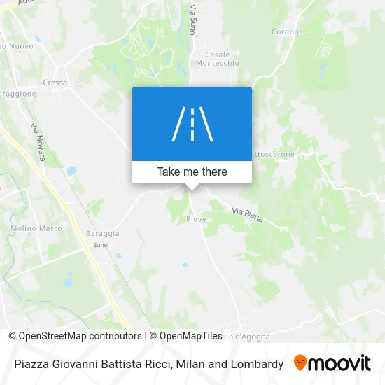 Piazza Giovanni Battista Ricci map