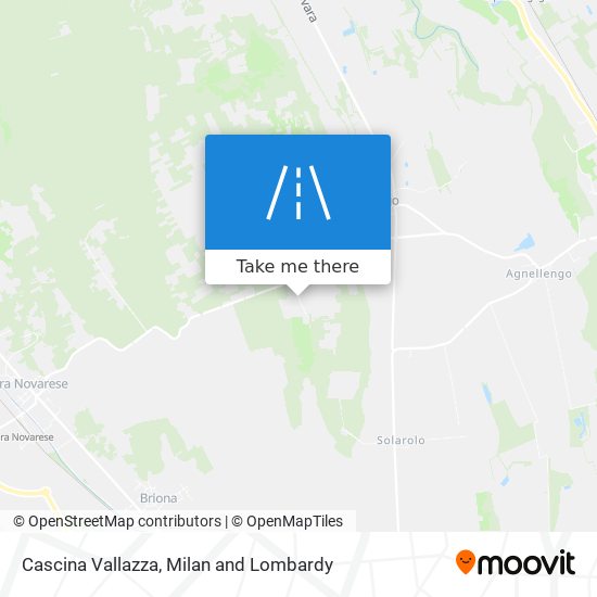 Cascina Vallazza map