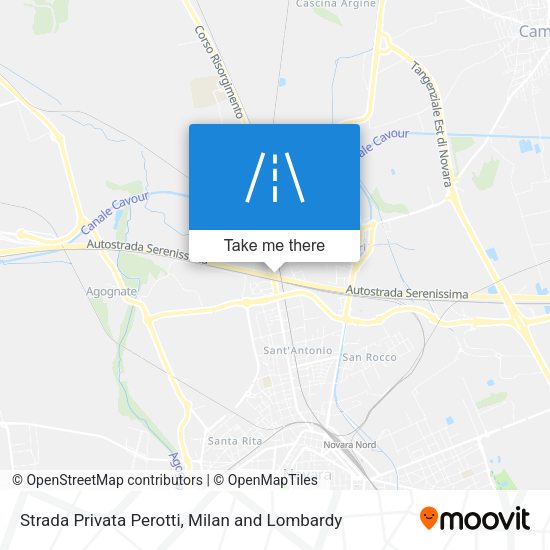 Strada Privata Perotti map