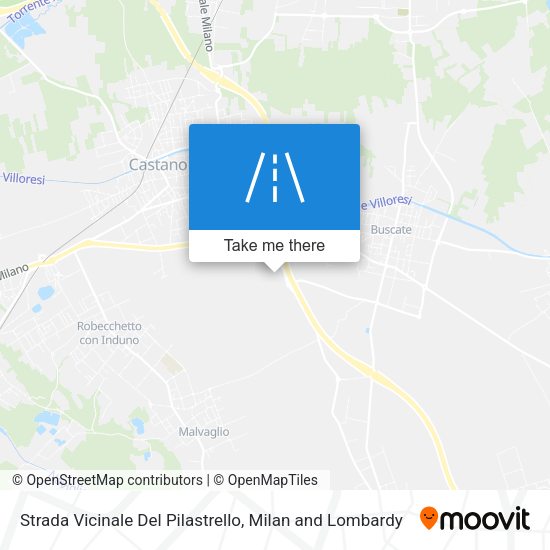 Strada Vicinale Del Pilastrello map