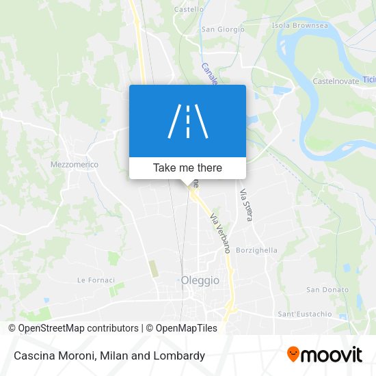 Cascina Moroni map
