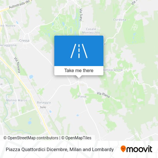 Piazza Quattordici Dicembre map