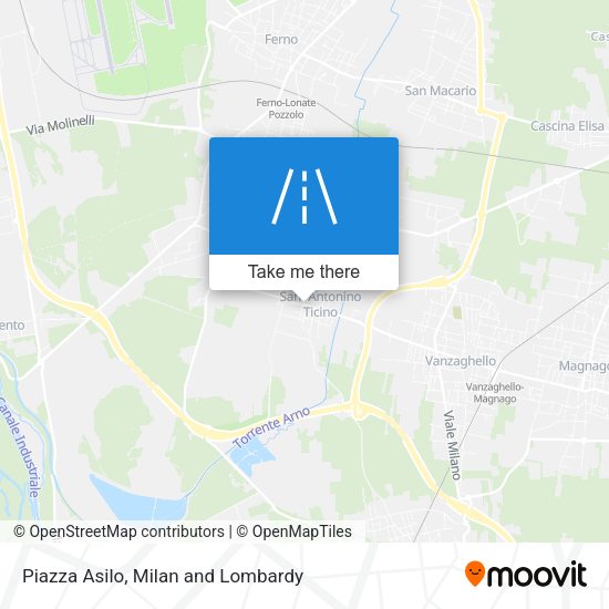 Piazza Asilo map