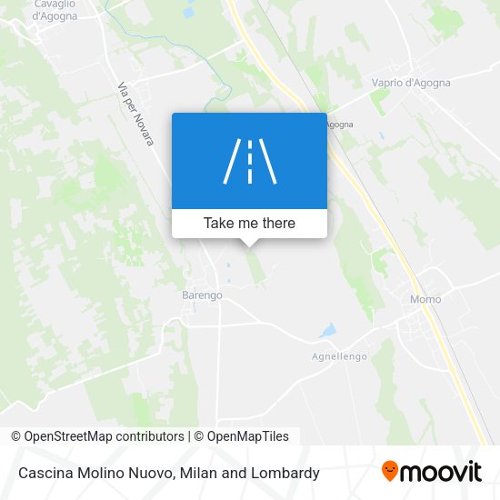Cascina Molino Nuovo map