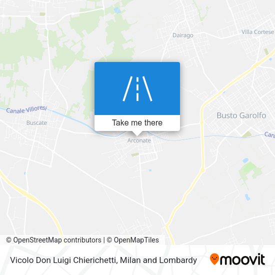 Vicolo Don Luigi Chierichetti map