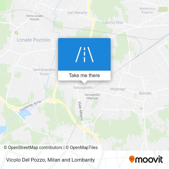 Vicolo Del Pozzo map