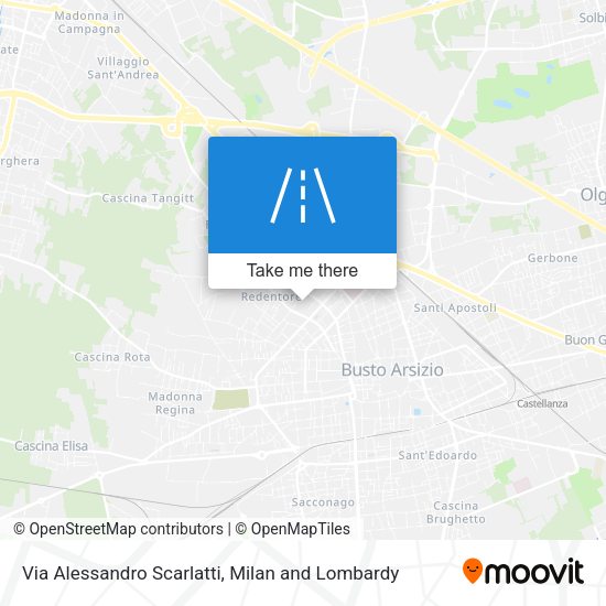 Via Alessandro Scarlatti map