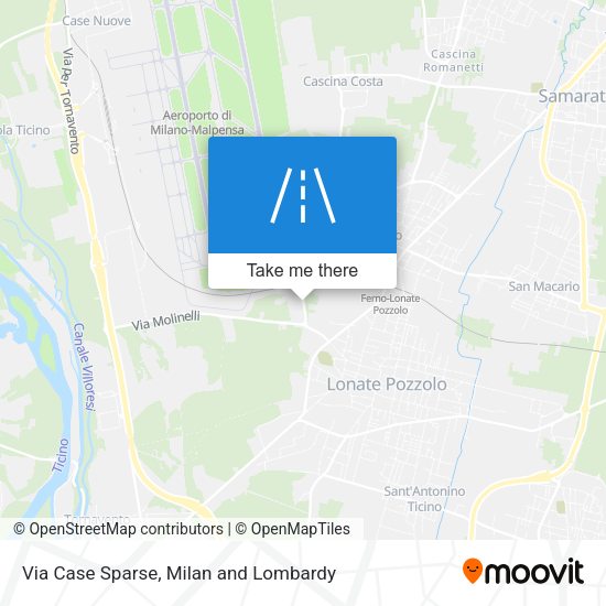 Via Case Sparse map