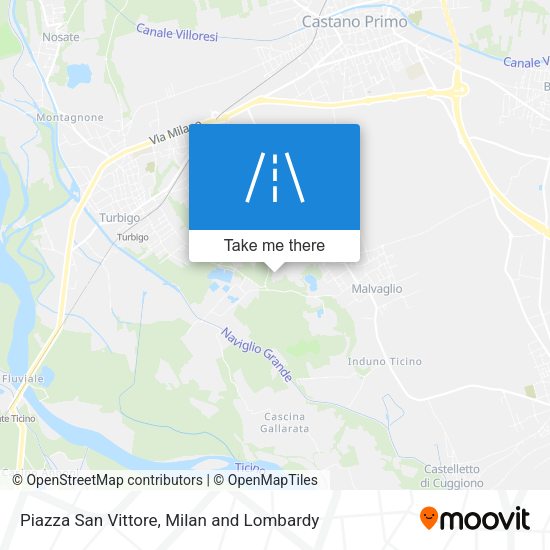 Piazza San Vittore map